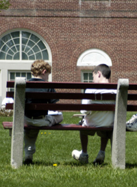 Class Outdoors on a Nice Day